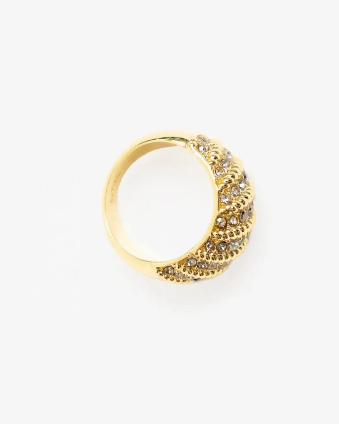 Half moon ring