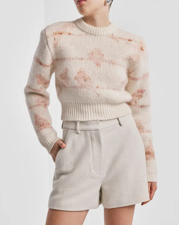Jacquard Knit Melange