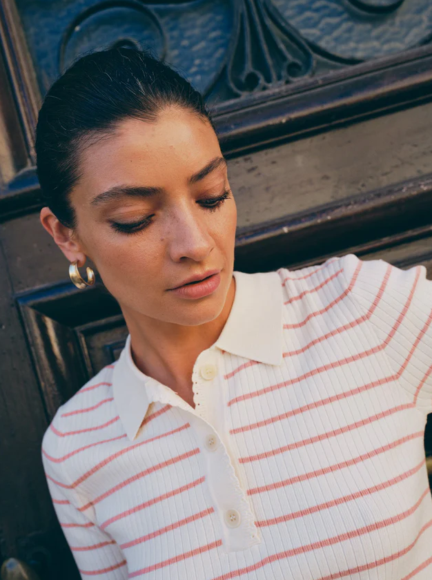 MMCaliz Stripe SS Knit