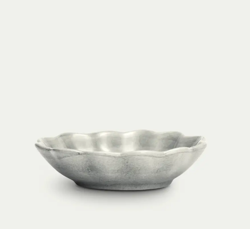 Oyster Skål 18x16cm, grey