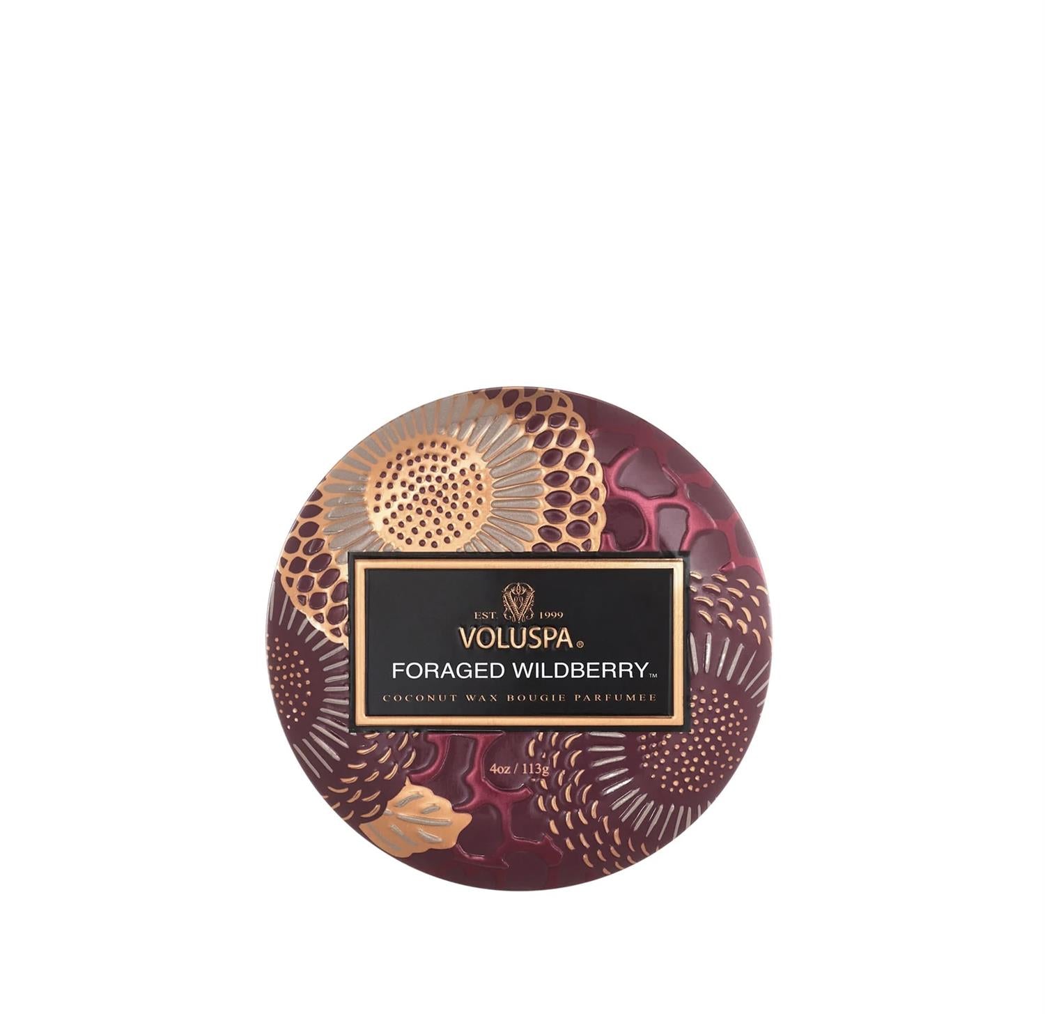 Mini tin candle 25tim