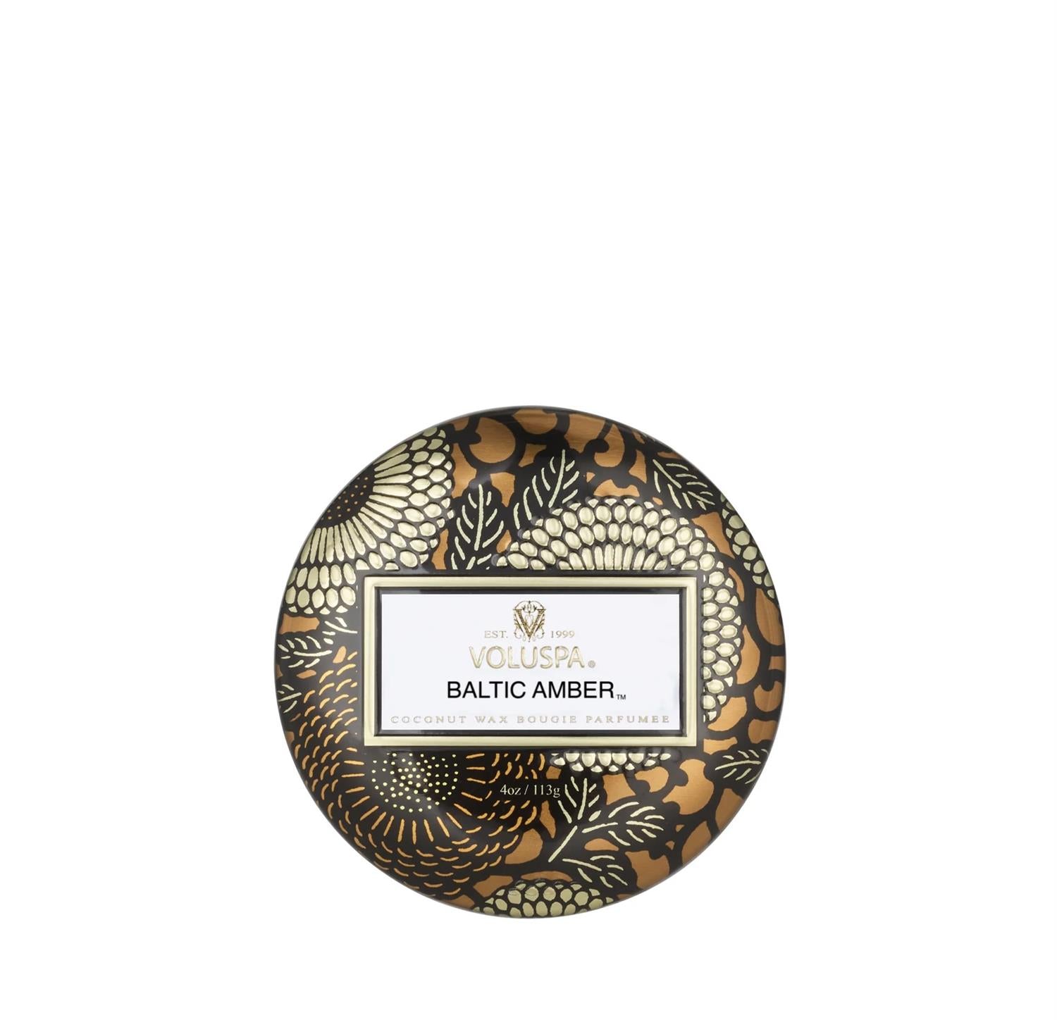 Mini tin candle 25tim