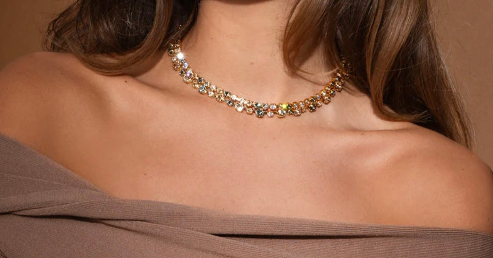 Mini Pomona Necklace Rhodium