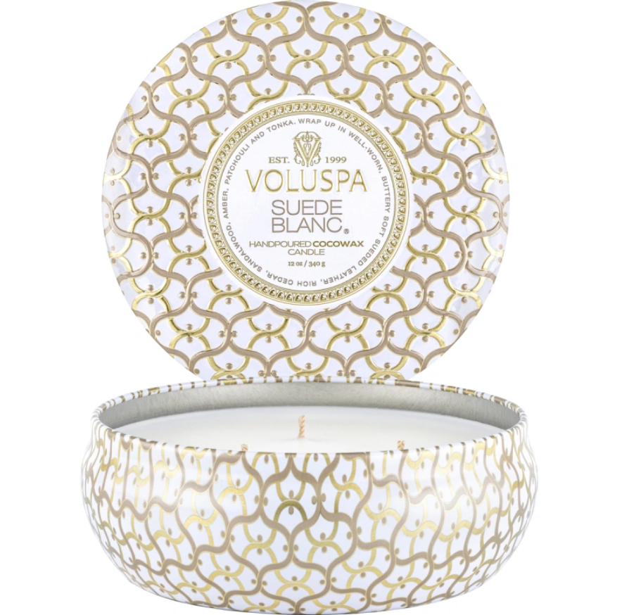 3 wick tin candle 40tim