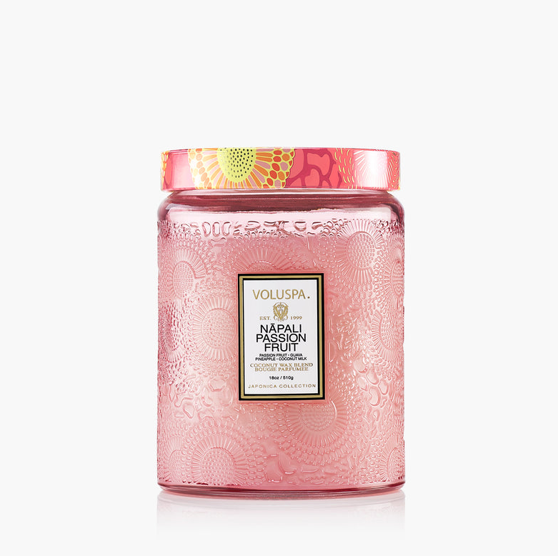 Large Jar Candle, Nāpali Passion Fruit