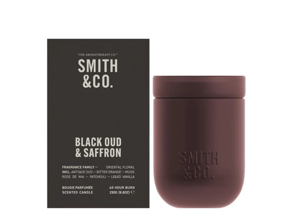 Black Oud & Saffron - Scented Candle 250g