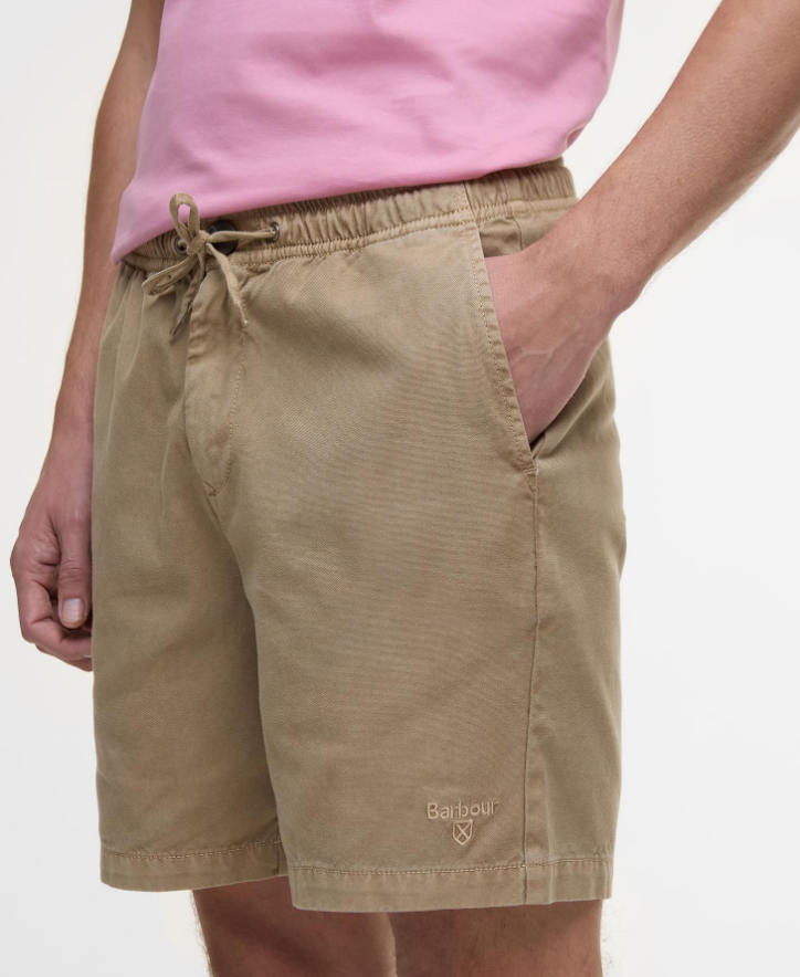 Washed Oxford relaxed Shorts