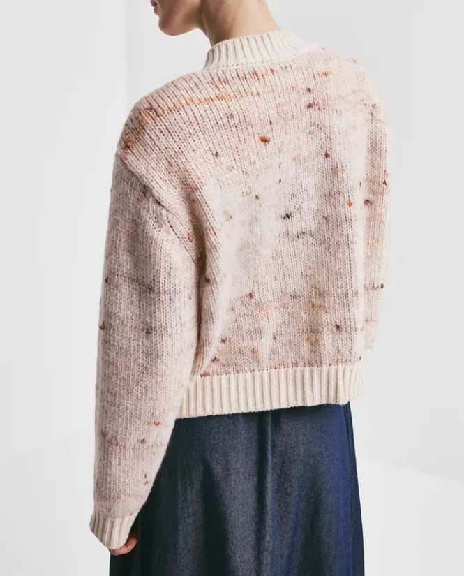 Melange Knit Jacket