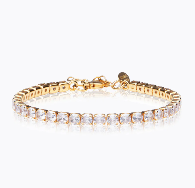 ZARA BRACELET GOLD CRYSTAL