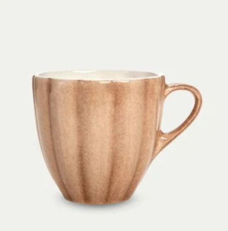 Oyster Mug 60cl, Cinnamon