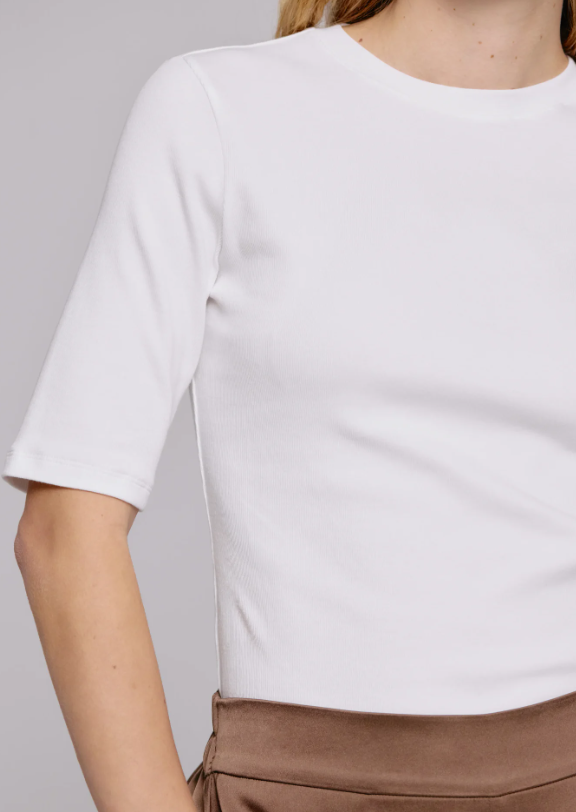 Marianne rib tee