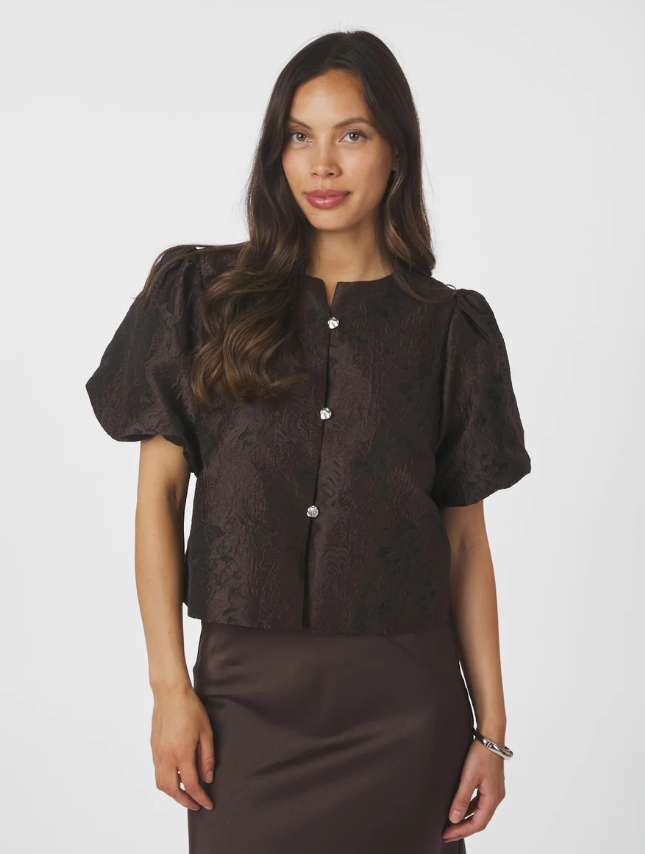 Aisa Brocade Blouse
