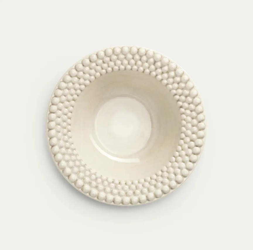 Bubbles Suppetallerken 25cm, sand