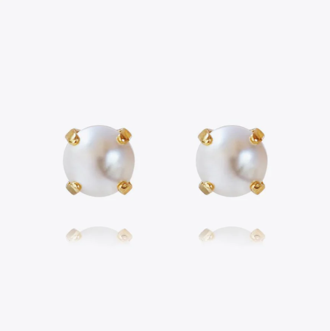 CLASSIC STUD EARRINGS PEARL