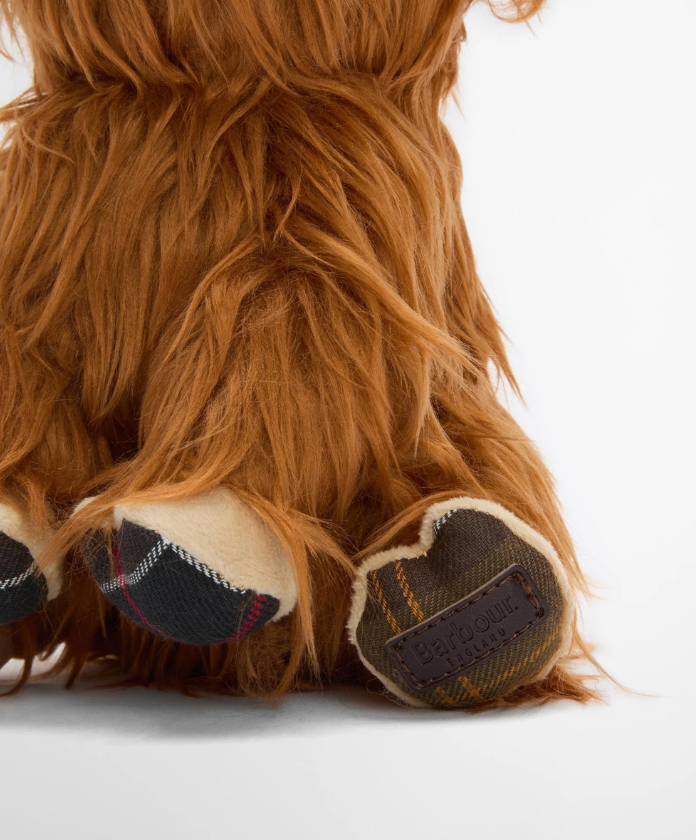 Dog highland cow toy