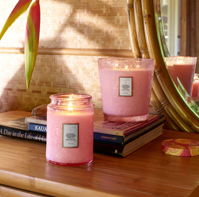 Large Jar Candle, Nāpali Passion Fruit