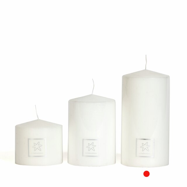 Lyktelys 9,7x19 White