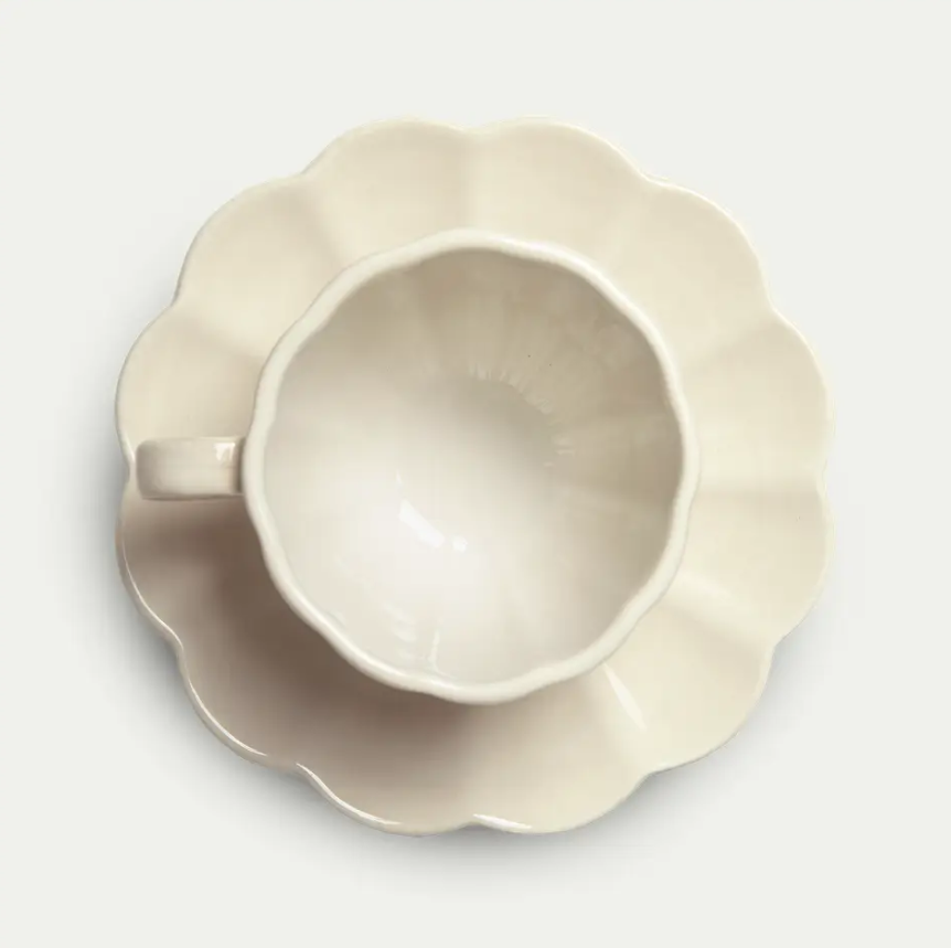 Oyster Kopp Med Fat 25cl, Sand