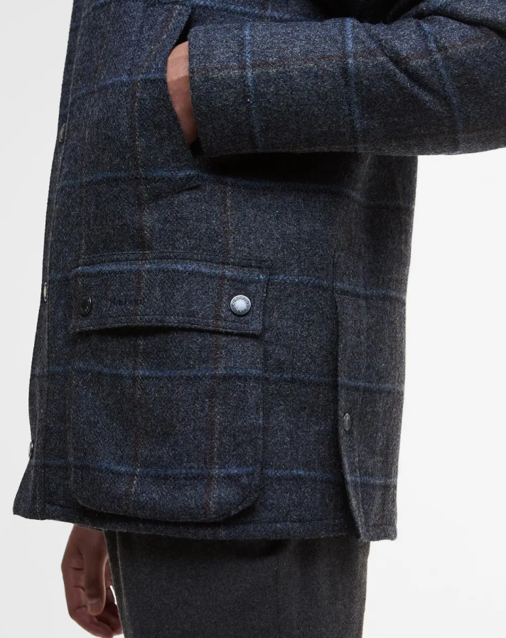 Bedale check wool jacket