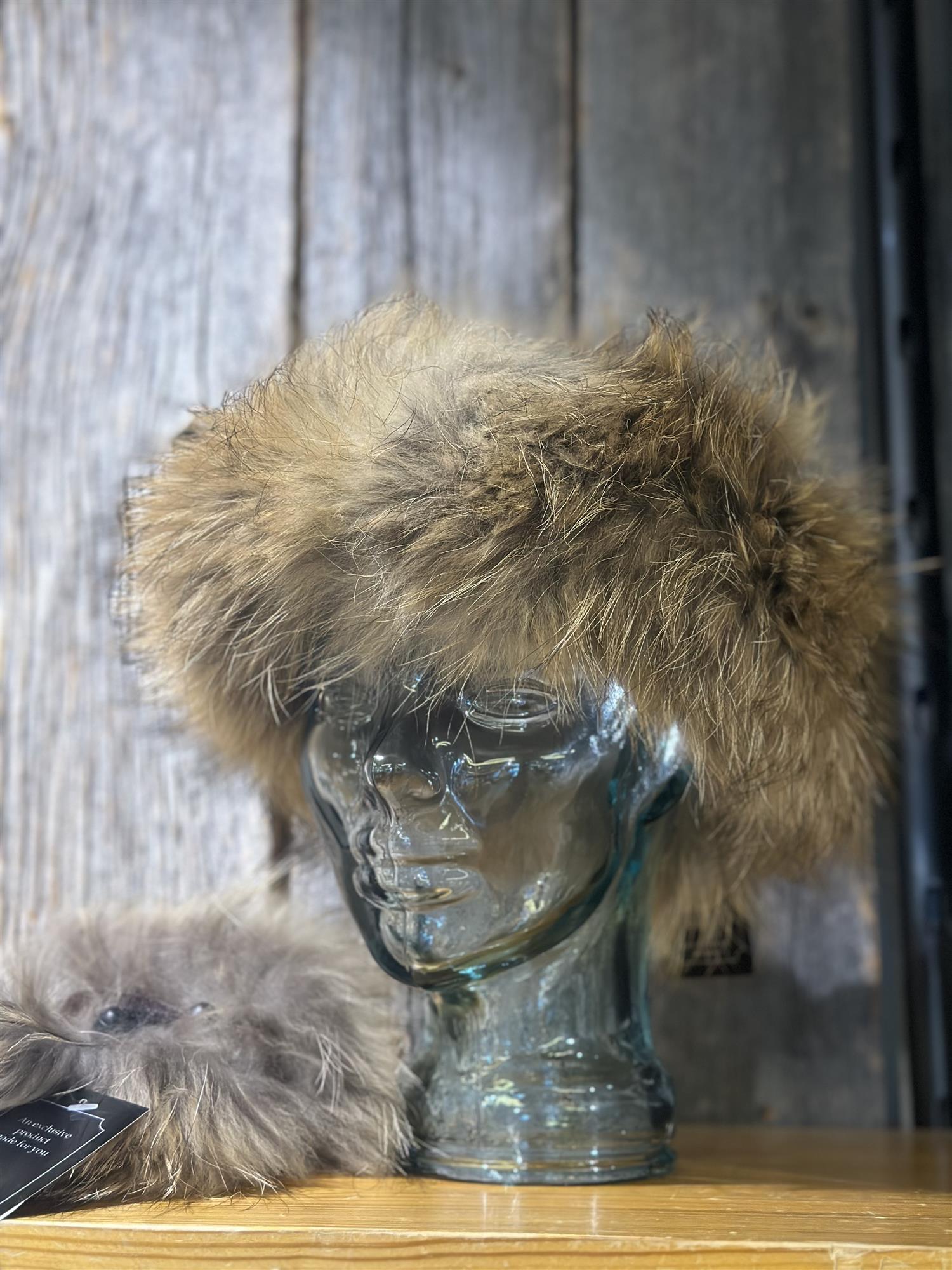 Pannebånd/krave vaskebjørn