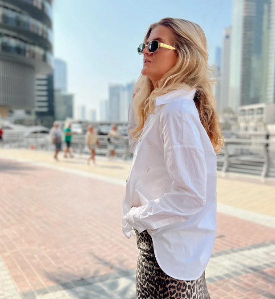 Cena Cotton Shirt w/pearls