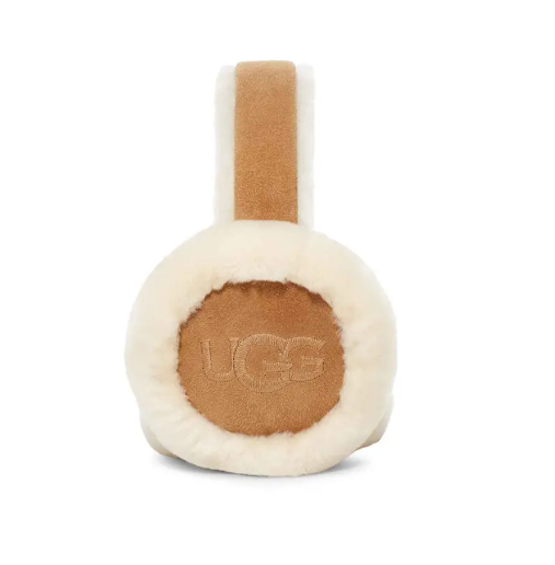 Sheepskin Embroidery Earmuff