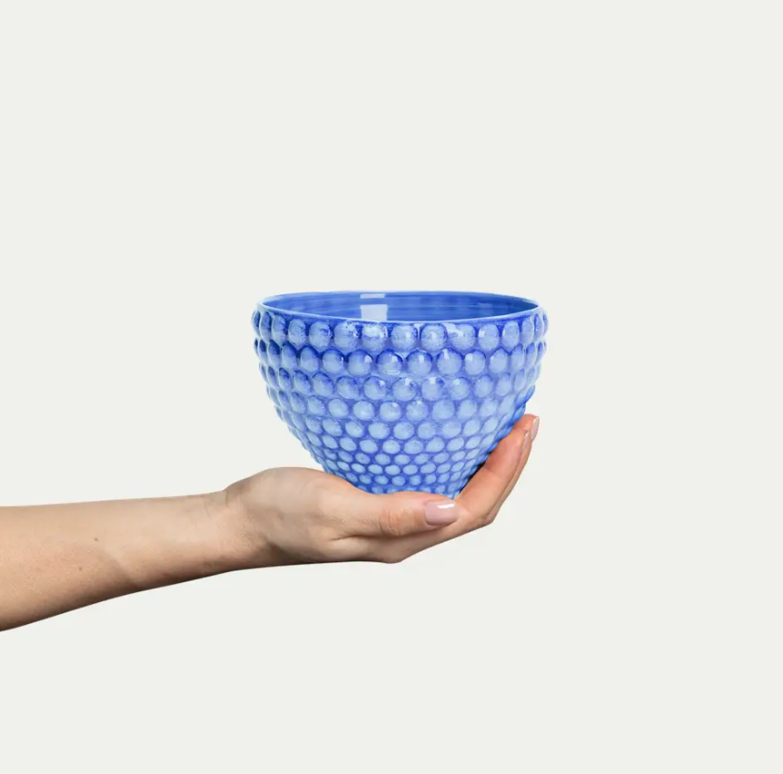 Bubbles skål 13cm, light blue