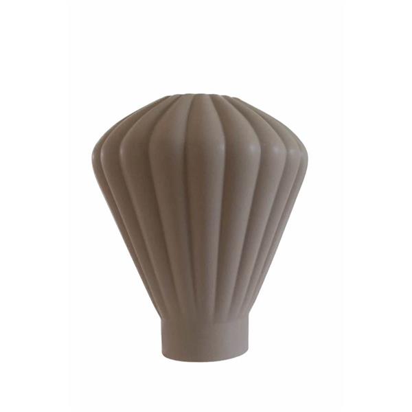 Evelyn Ceramic Vase Brown