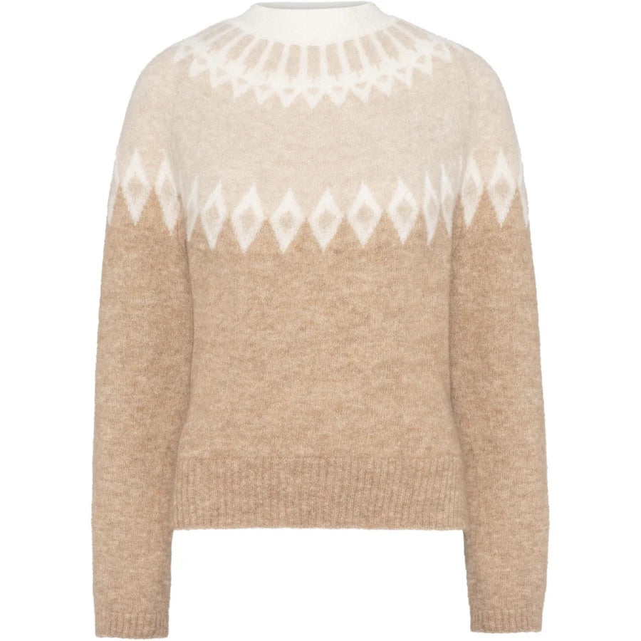 Annie Round Neck With Pattern