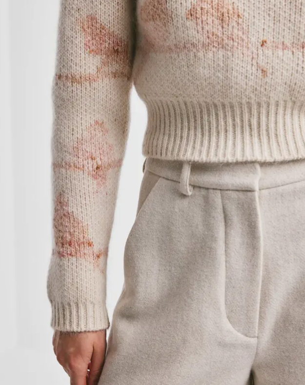 Jacquard Knit Melange