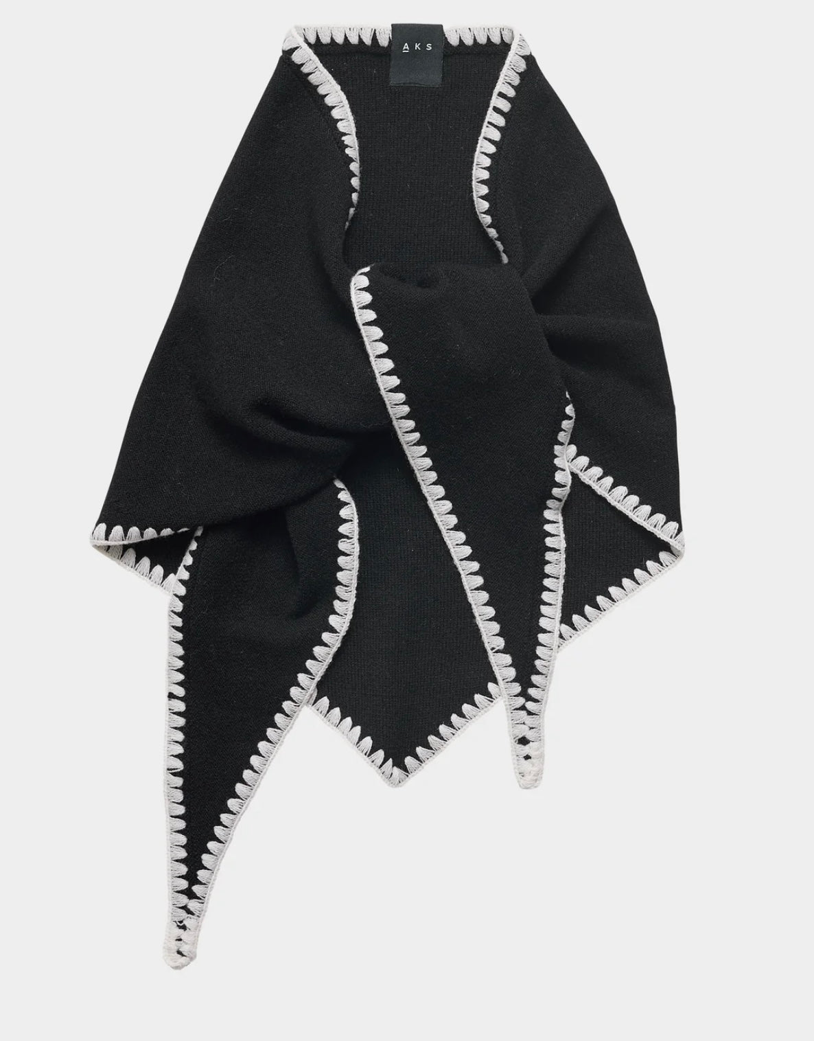 Mina Stitched Merino Scarf