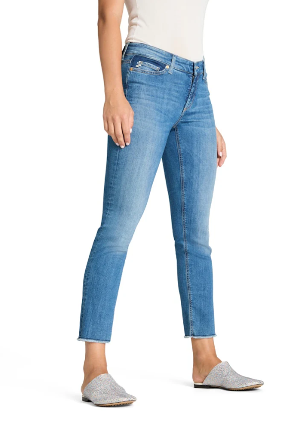 Piper Cropped Handstick glam used fringed