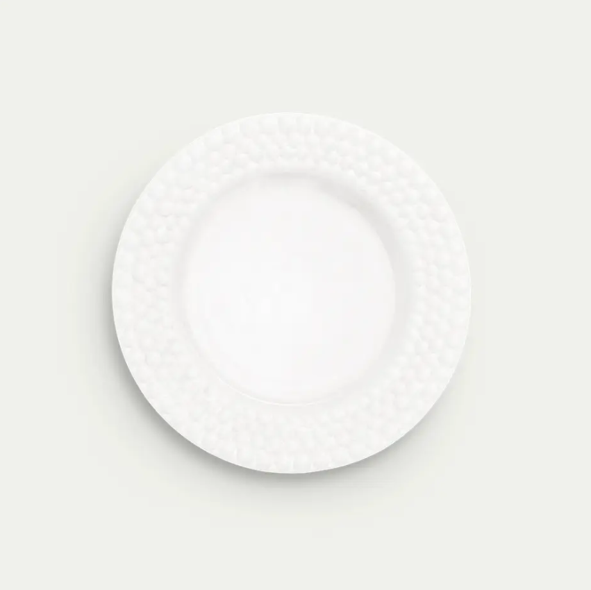 Bubbles Tallerken 28cm, Hvit