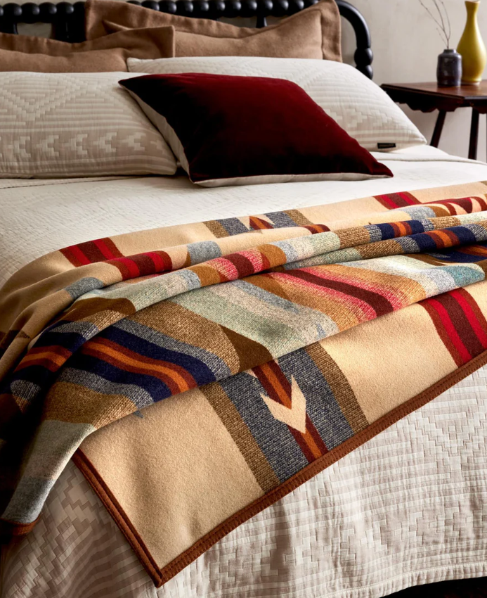 PMW Unnapped Jacquard Robe, Wyeth Trail