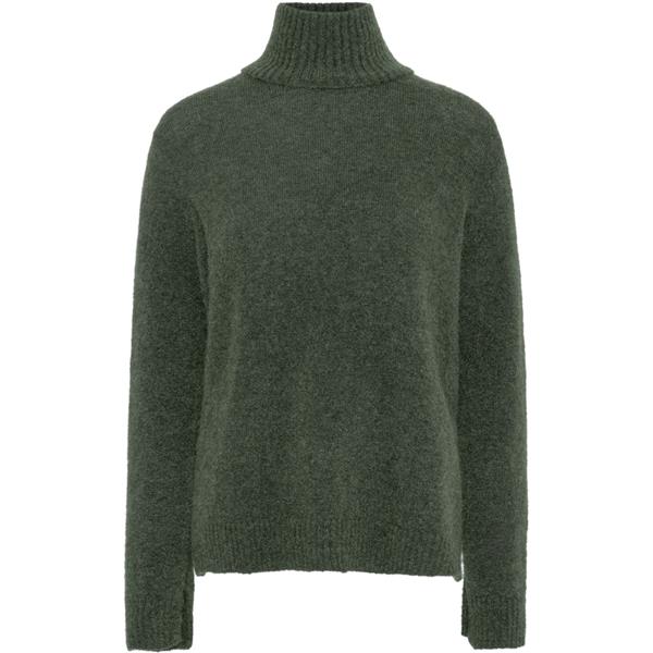 Roll Neck Ribbed