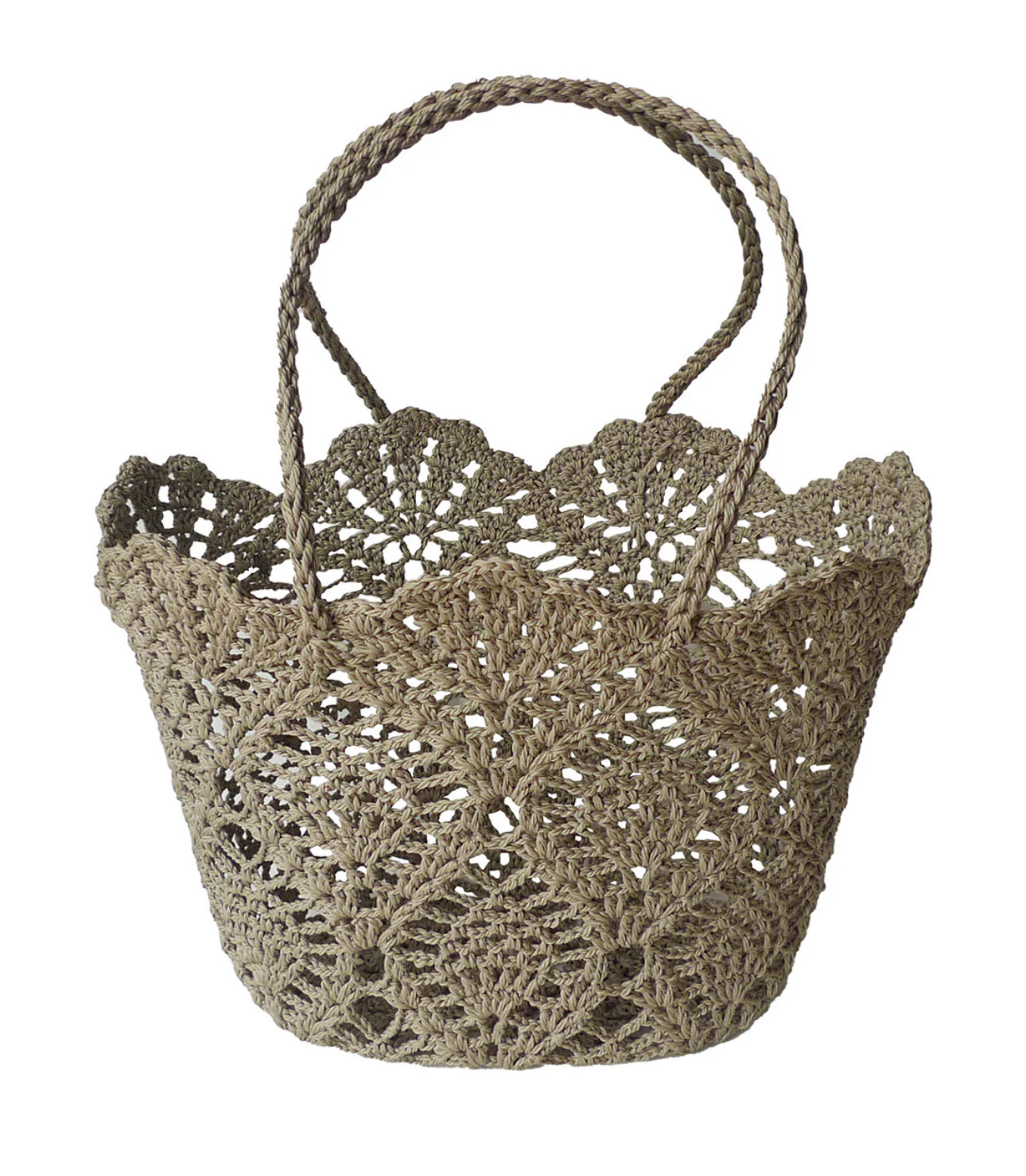 Crochet Basket Daisy