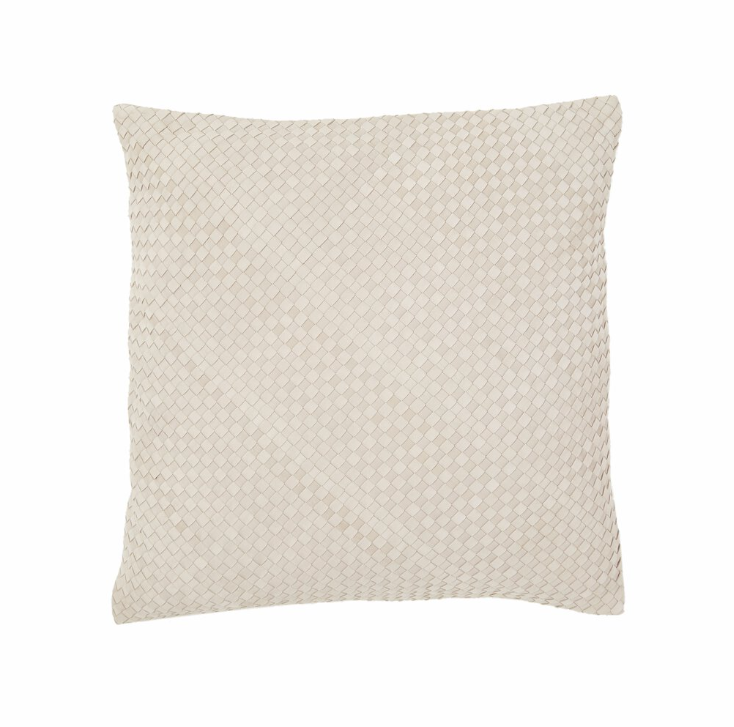 Vanessa - Pute m/dun Lys grå 50x50 Skinn