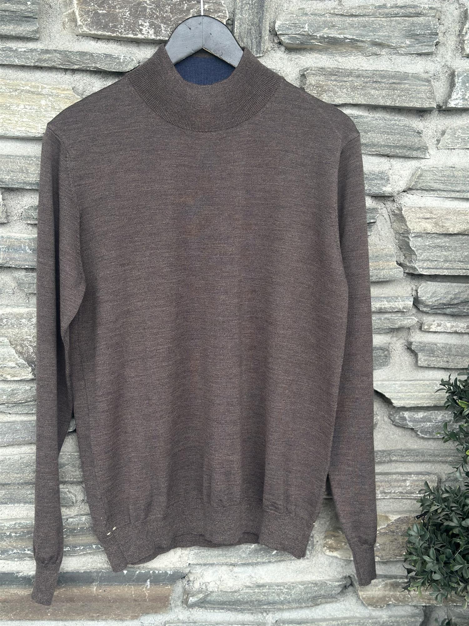 Merino High Turtle Knit
