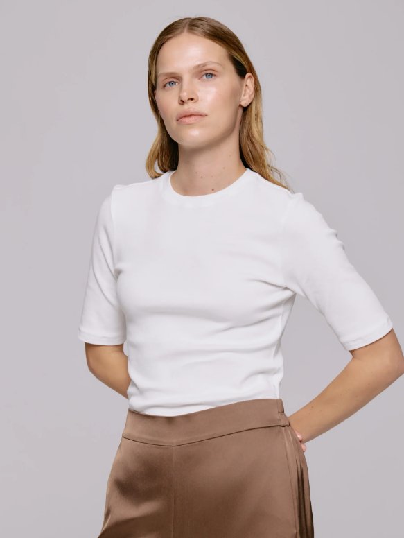 Marianne rib tee