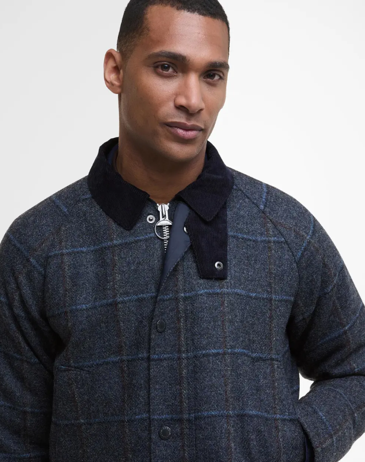 Bedale check wool jacket