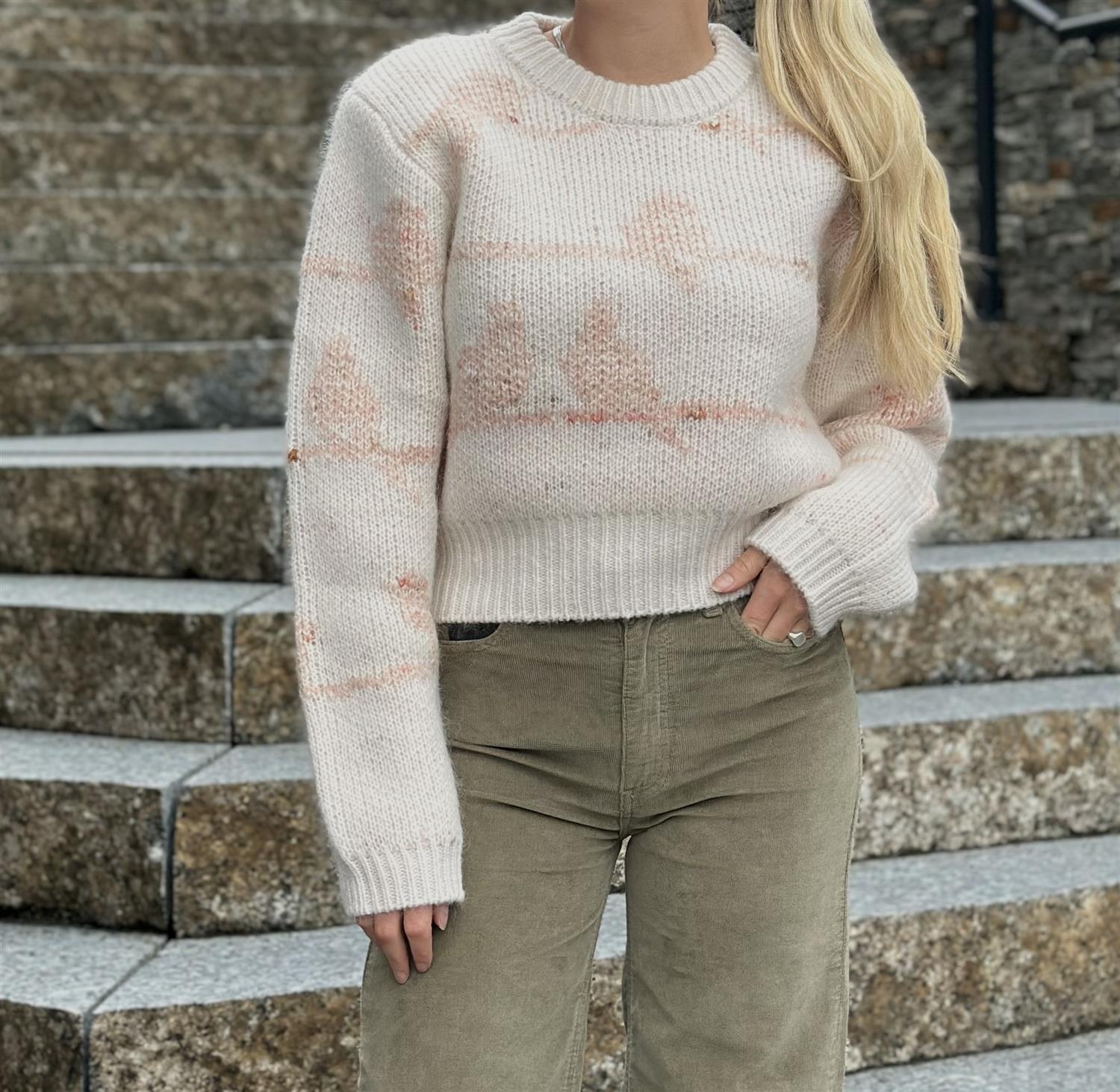 Jacquard Knit Melange