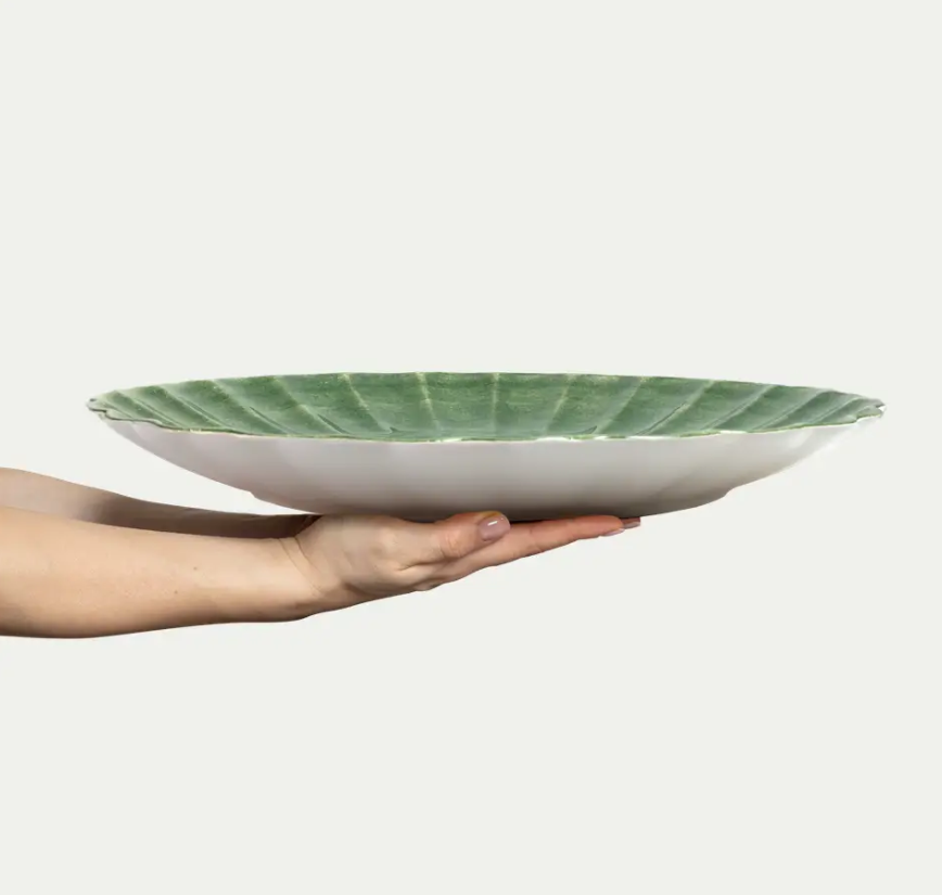 Oyster Fat 42cm, forest green