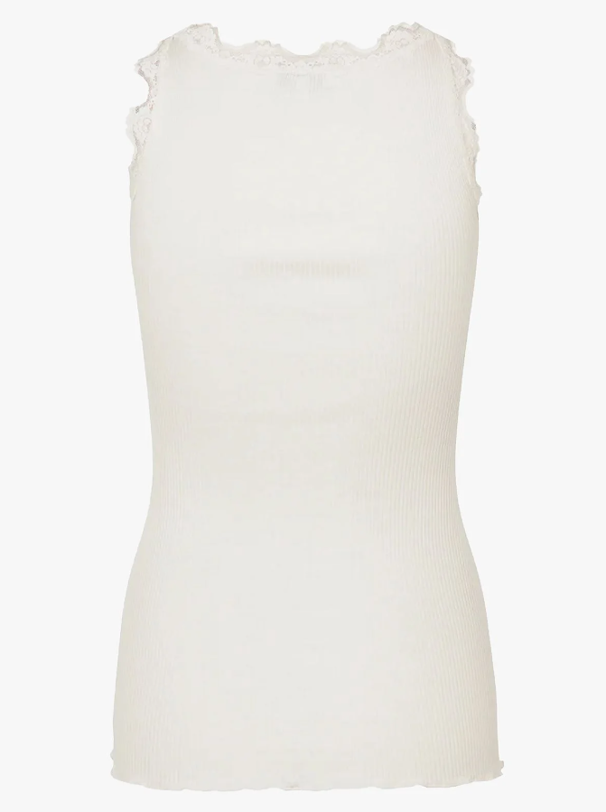 RWBabette Silk SL U-neck Lace Top