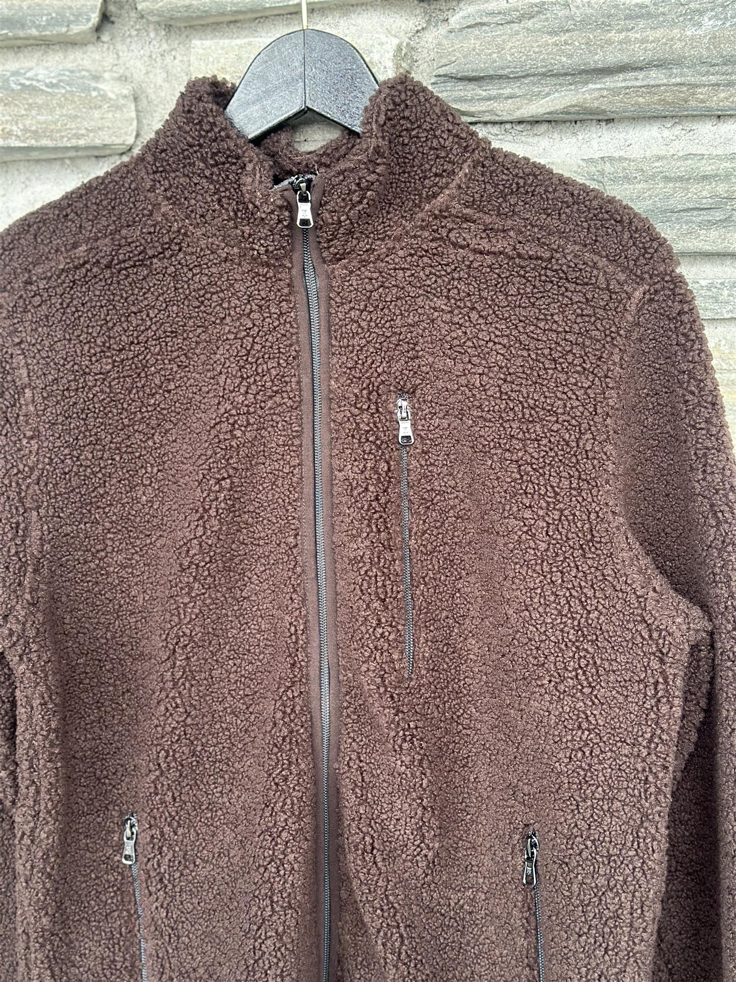 Pile fleece jacket