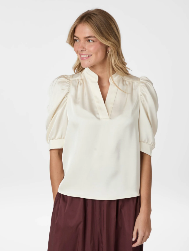 Roella Heavy Sateen Blouse