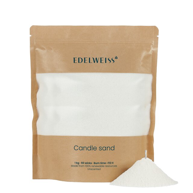 Candle Sand 100% Stearin 1kg (60 wicks)