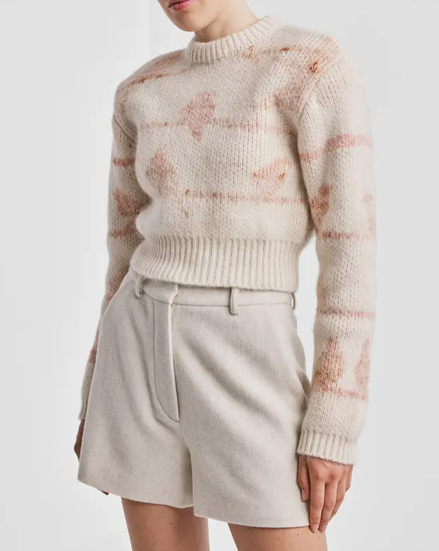 Jacquard Knit Melange