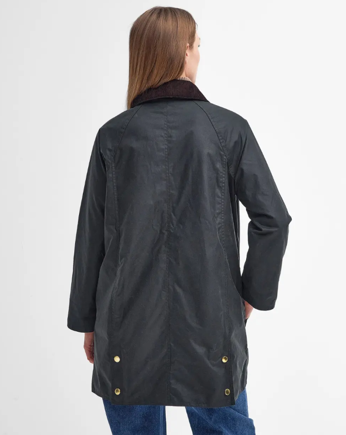 Long Beadnell Waxed Jacket