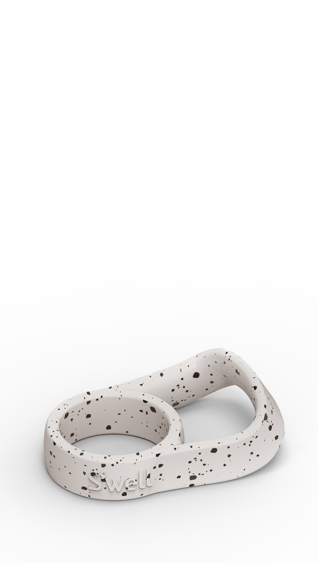 Bottle handle White speckled