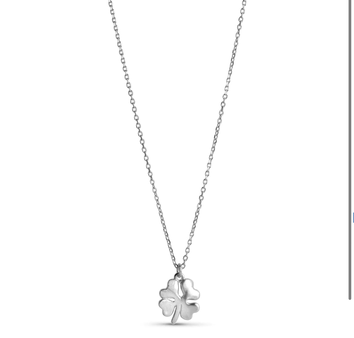 Necklace Organic Clover